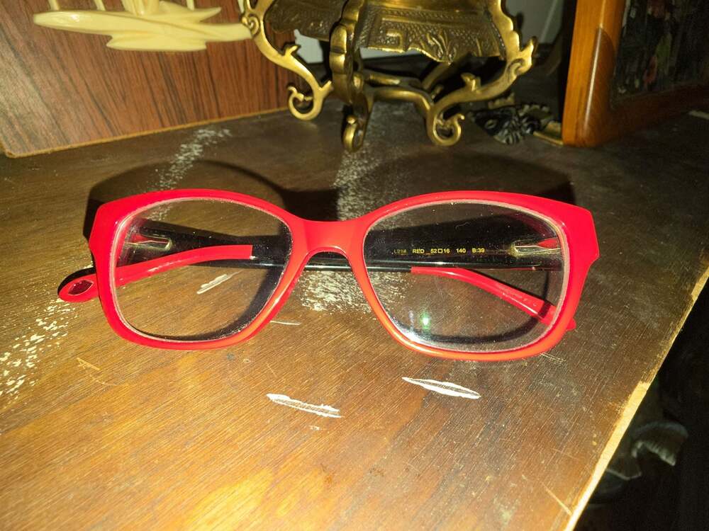 Lulu Guinness L914 Red Eyeglasses Frames 52-16 140